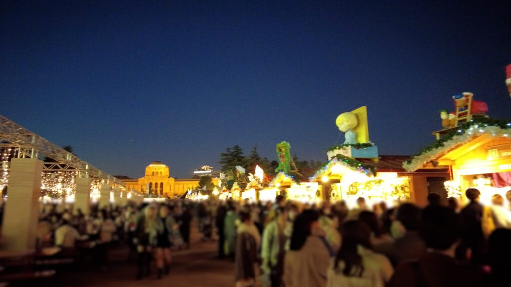 神宮外苑-クリスマスマーケット-混雑-画像5